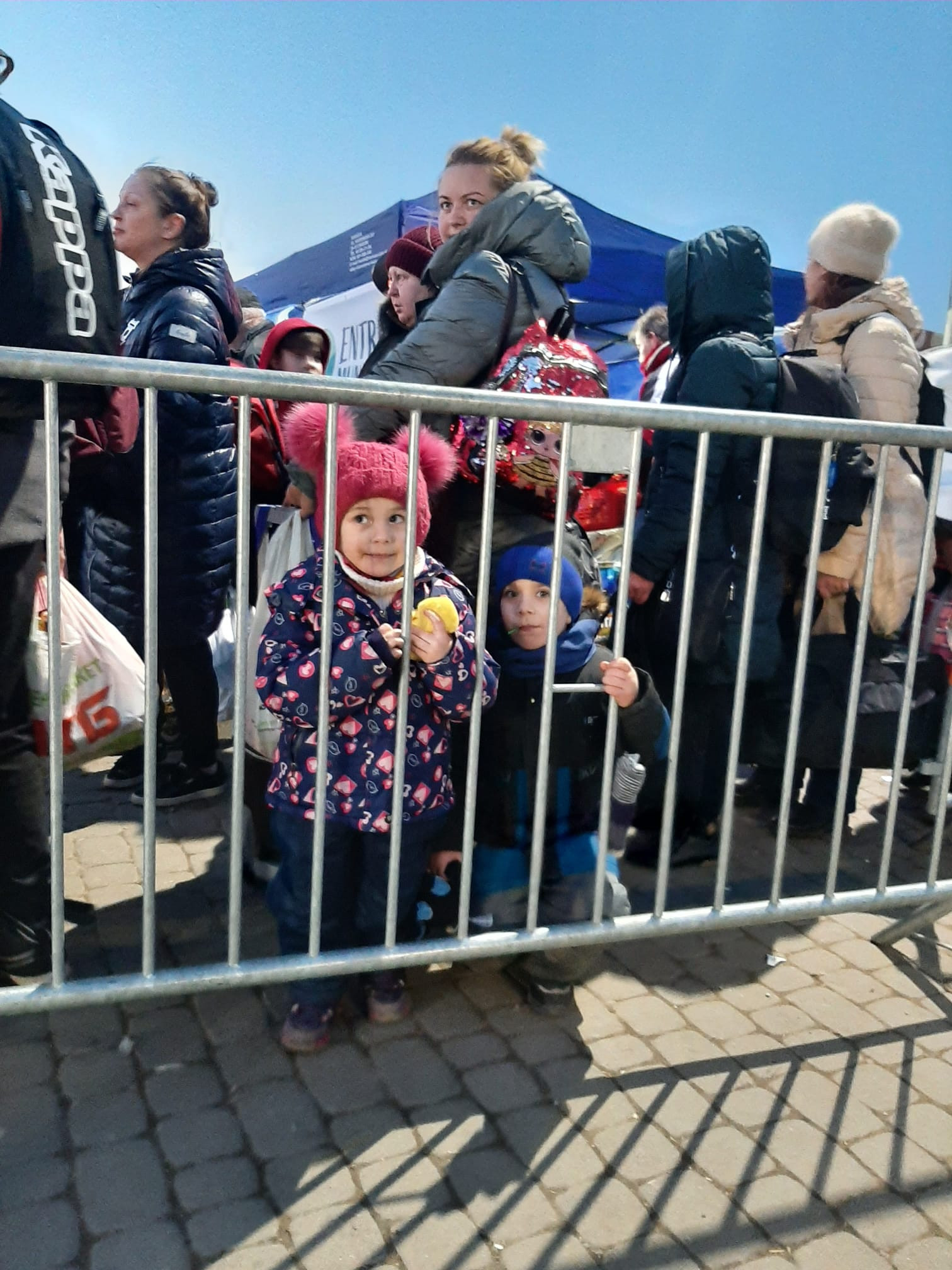 crianças refugiadas