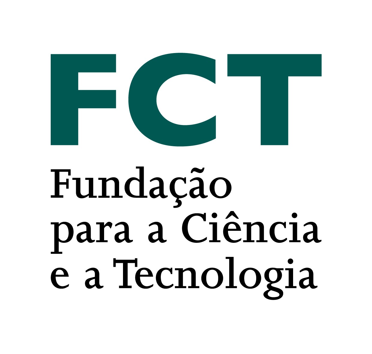 Logo FCT, com letras verdes