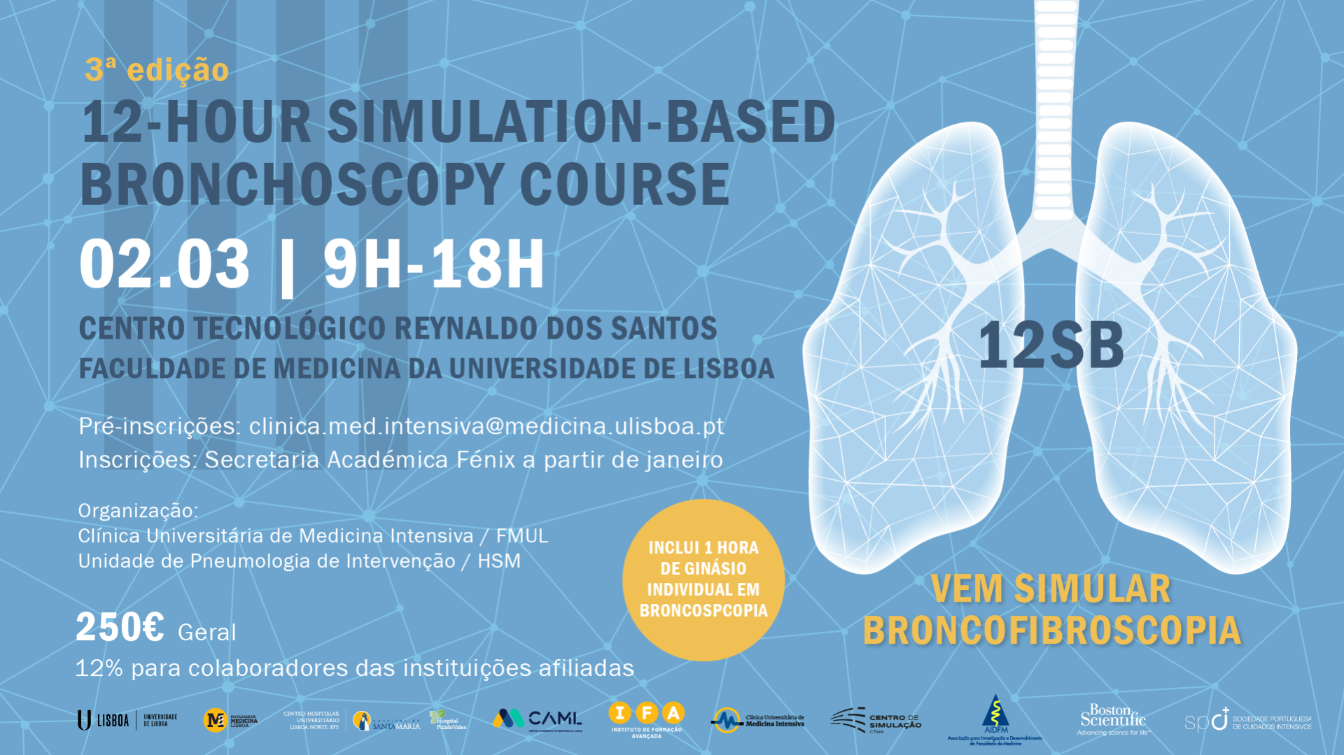 12-Hour Simulation-Based Bronchoscopy Course 3ª edição