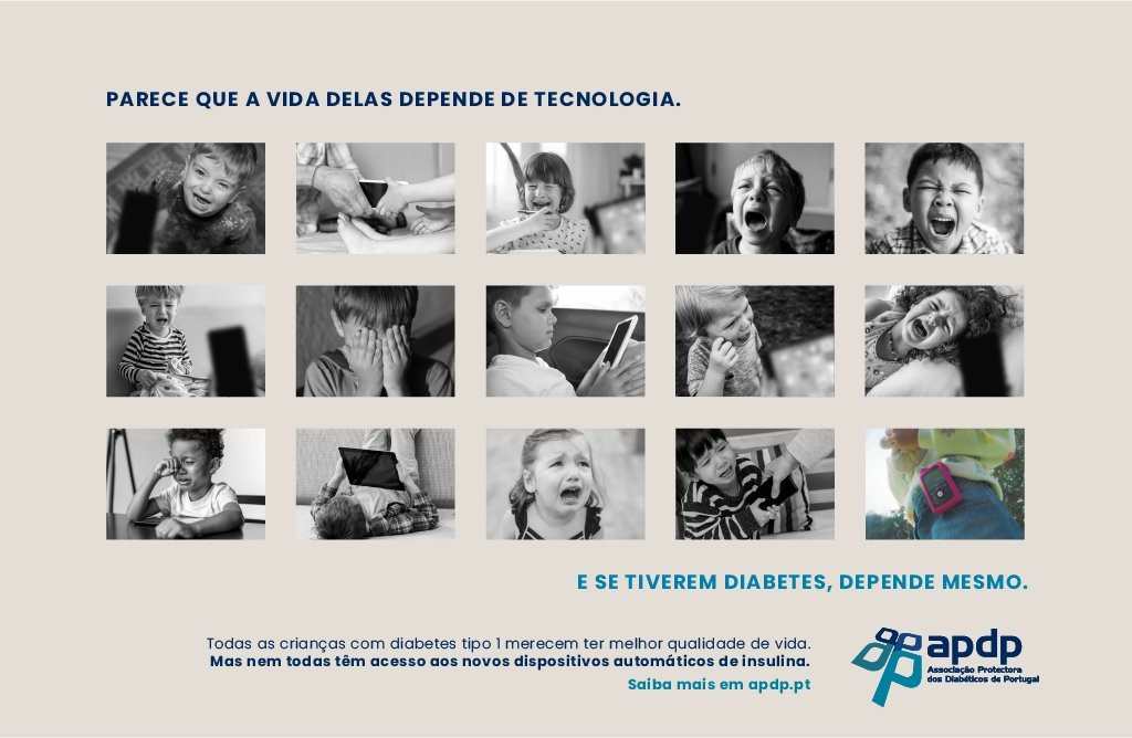Cartaz da Campanha do Dia mundial da Diabetes
