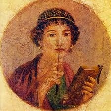 retrato de mulher romana