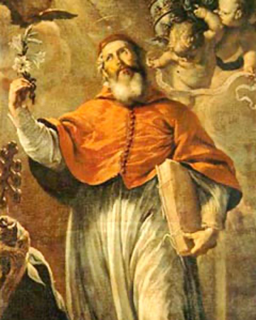 Pintura Papa São Dâmaso