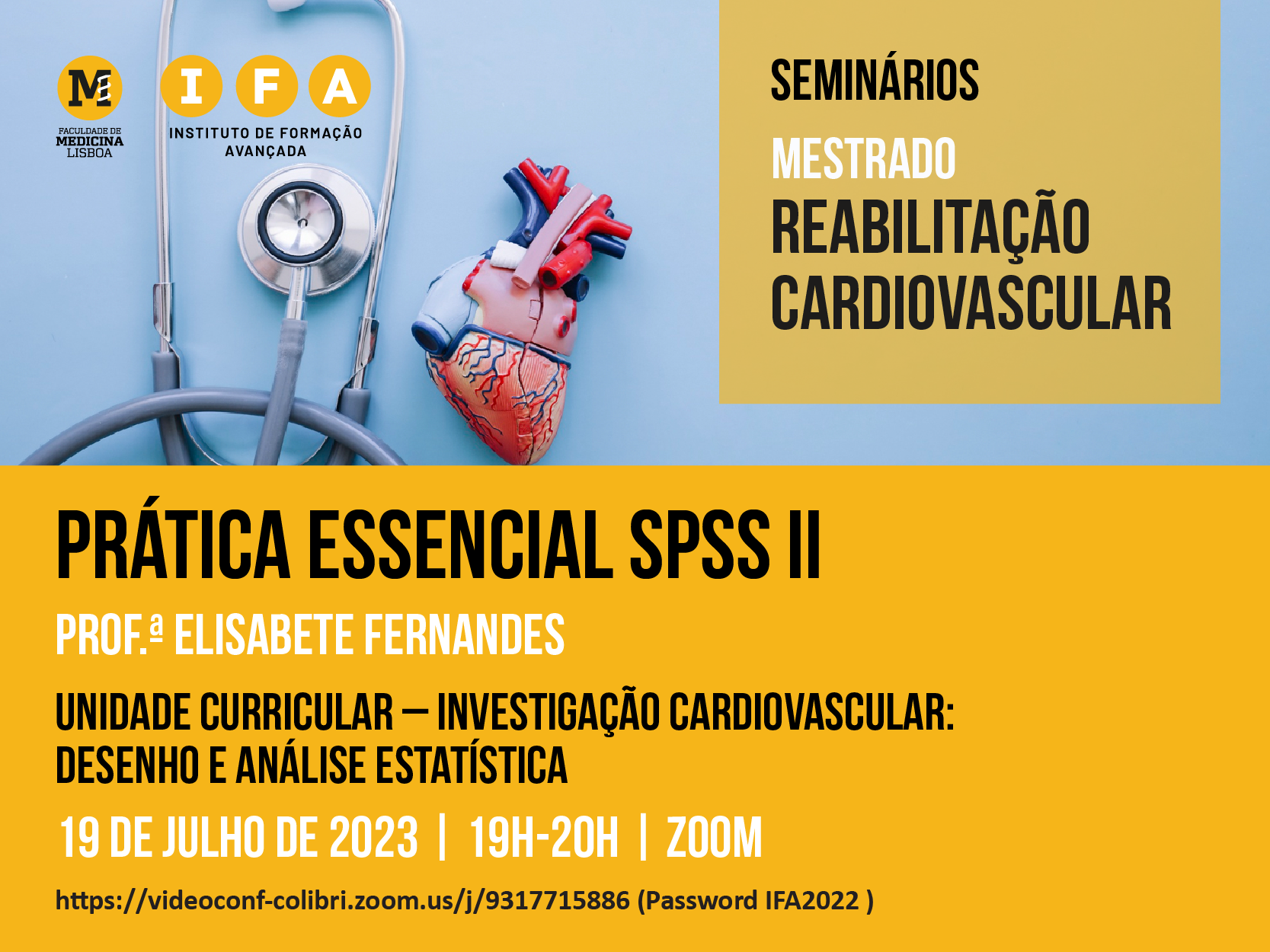 seminário de reabilitação cardiovascular prática essencial spss II