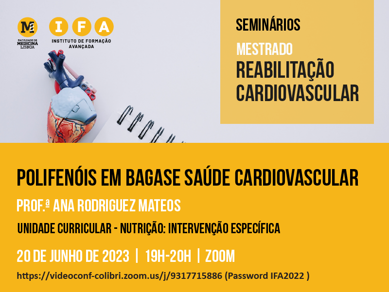 seminário de reabilitação cardiovascular Polifenóis em bagas e saúde cardiovascular