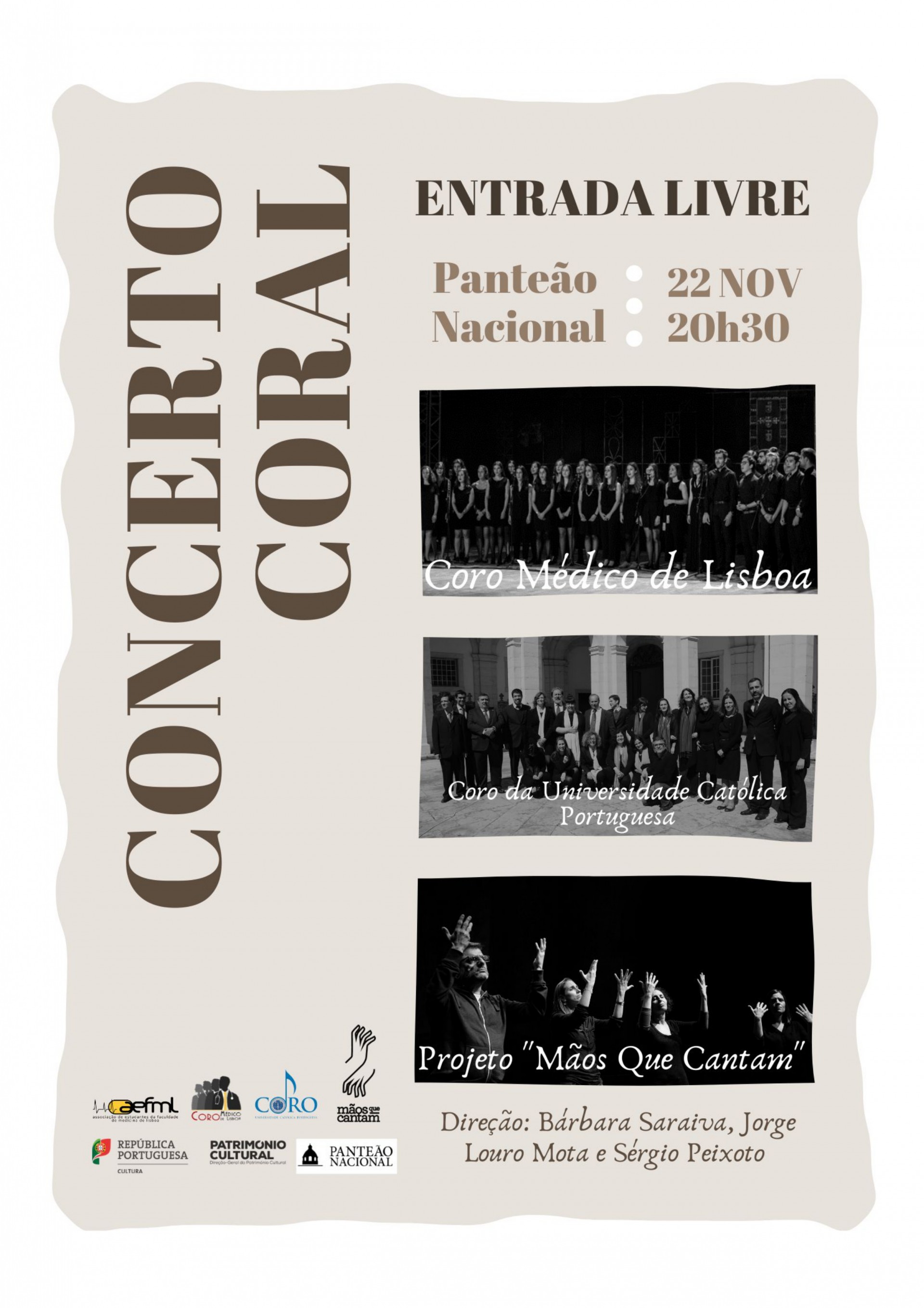 cartaz concerto coral