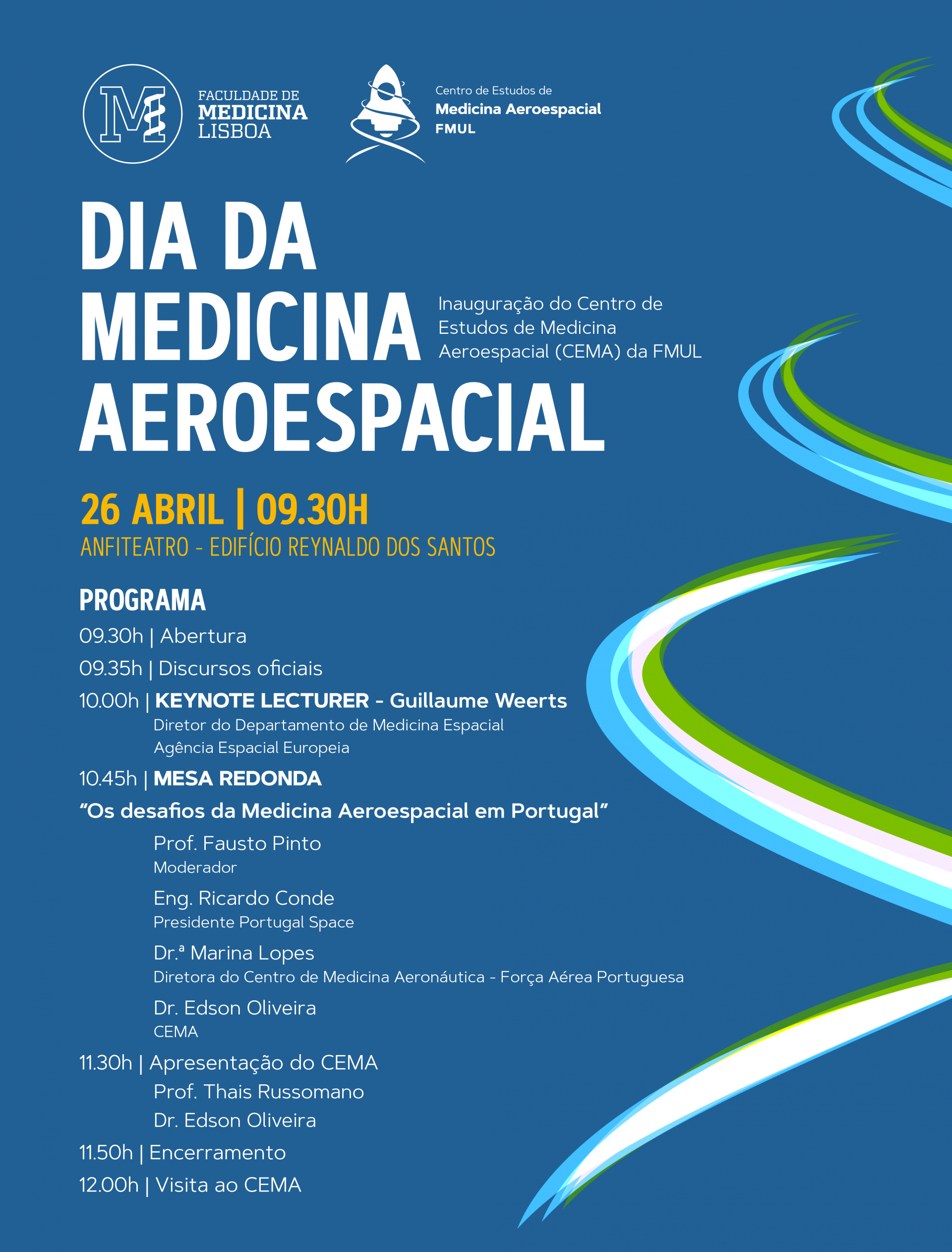 Programa do Dia da Medicina Aeroespacial
