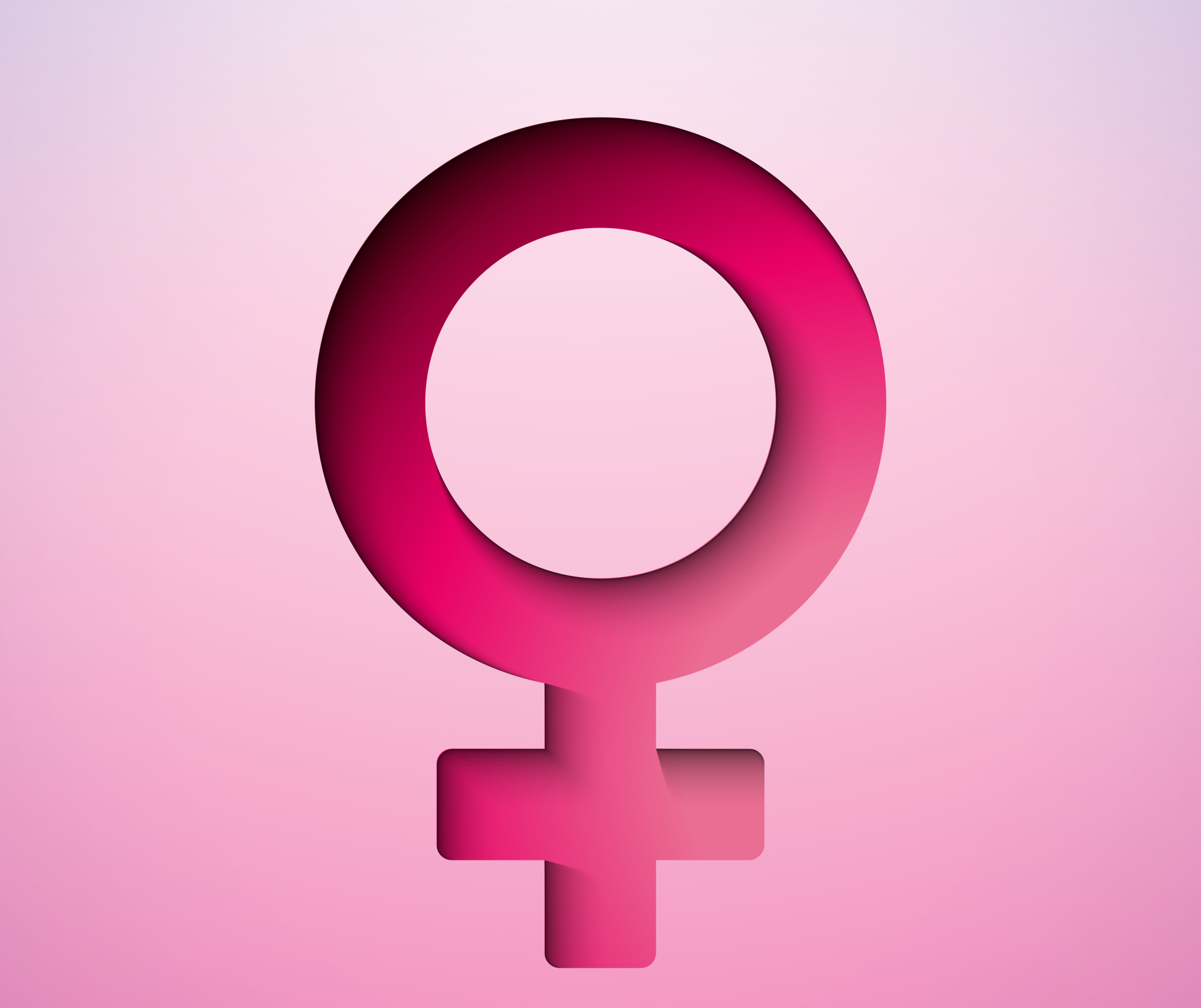 símbolo do género feminino