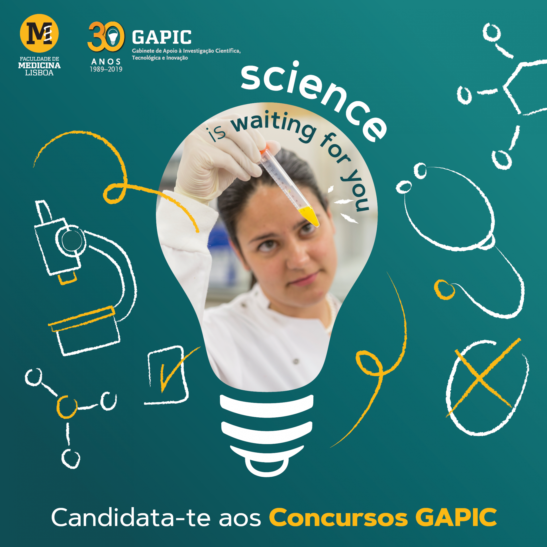 Science is waiting for you! – Concursos GAPIC 
