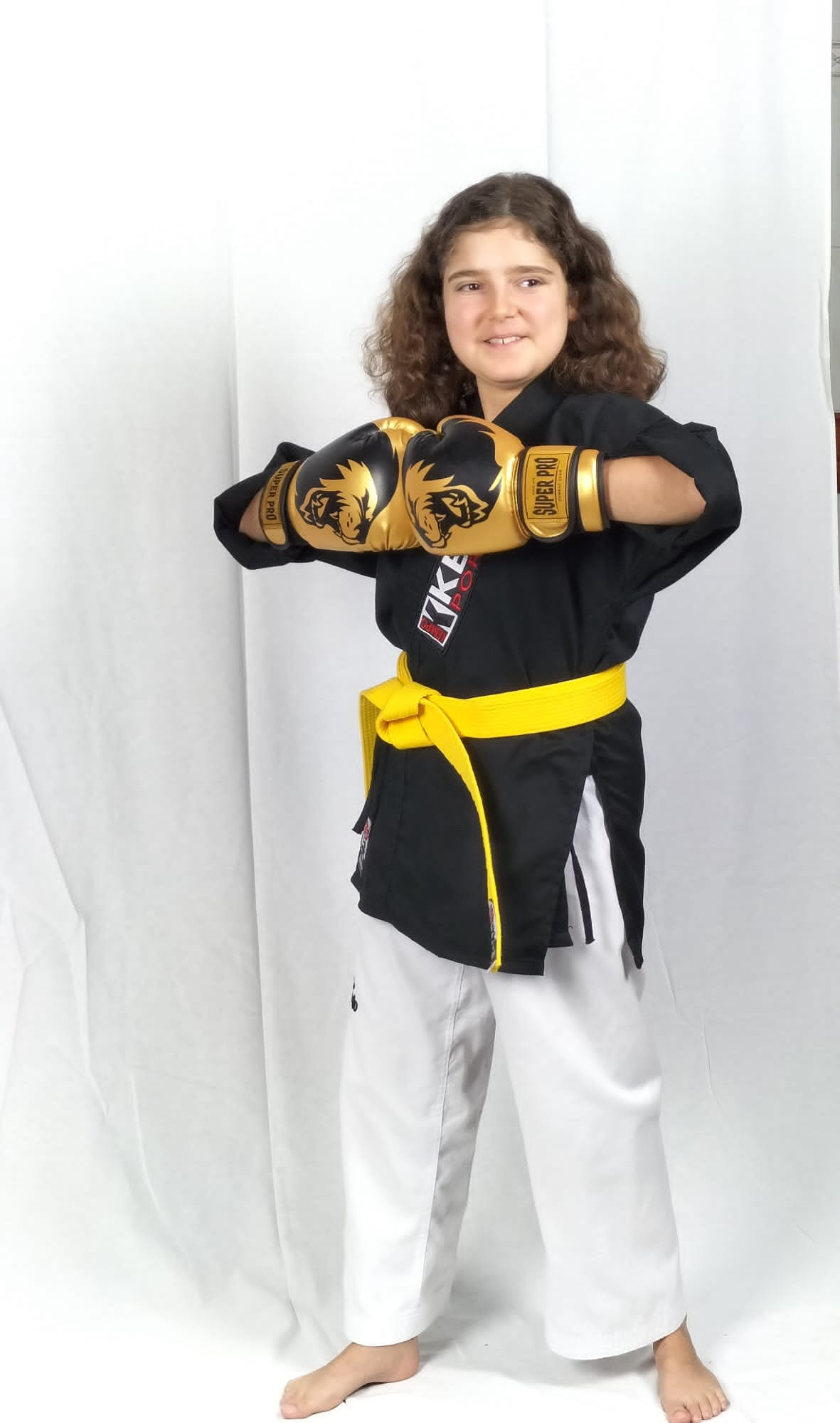 menina de karate