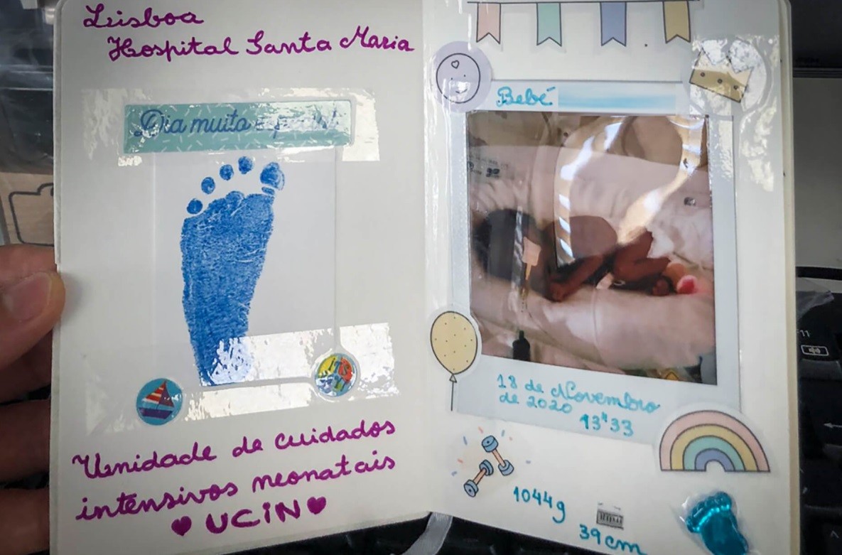 registo de nascimento de recém-nascido