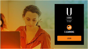 imagem com botão de login