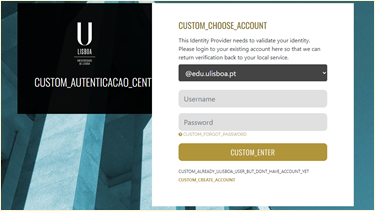 imagem demonstrativa para autenticação de utilizador ULisboa
